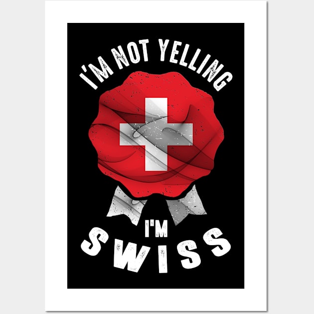 I'm Swiss Wall Art by C_ceconello